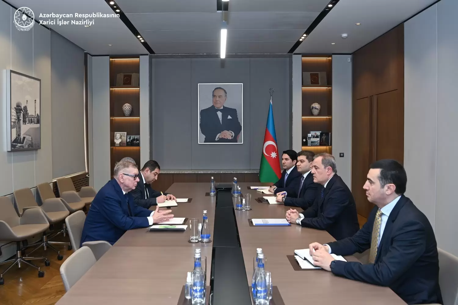 Ceyhun Bayramovun BMT Baş katibinin köməçisini qəbul edib - FOTOLAR