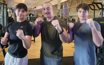 “Baba ilə Antalyanın idman zalında məşq" - Prezidentin nəvəsindən maraqlı paylaşım