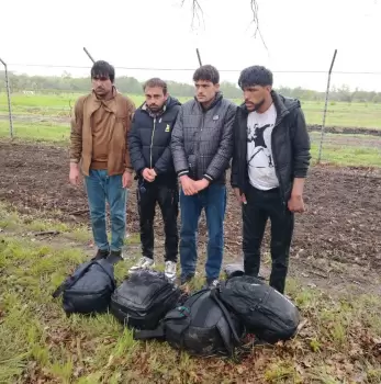 Dövlət sərhədini qanunsuz keçməyə cəhd göstərən şəxslər saxlanılıblar - FOTOLAR