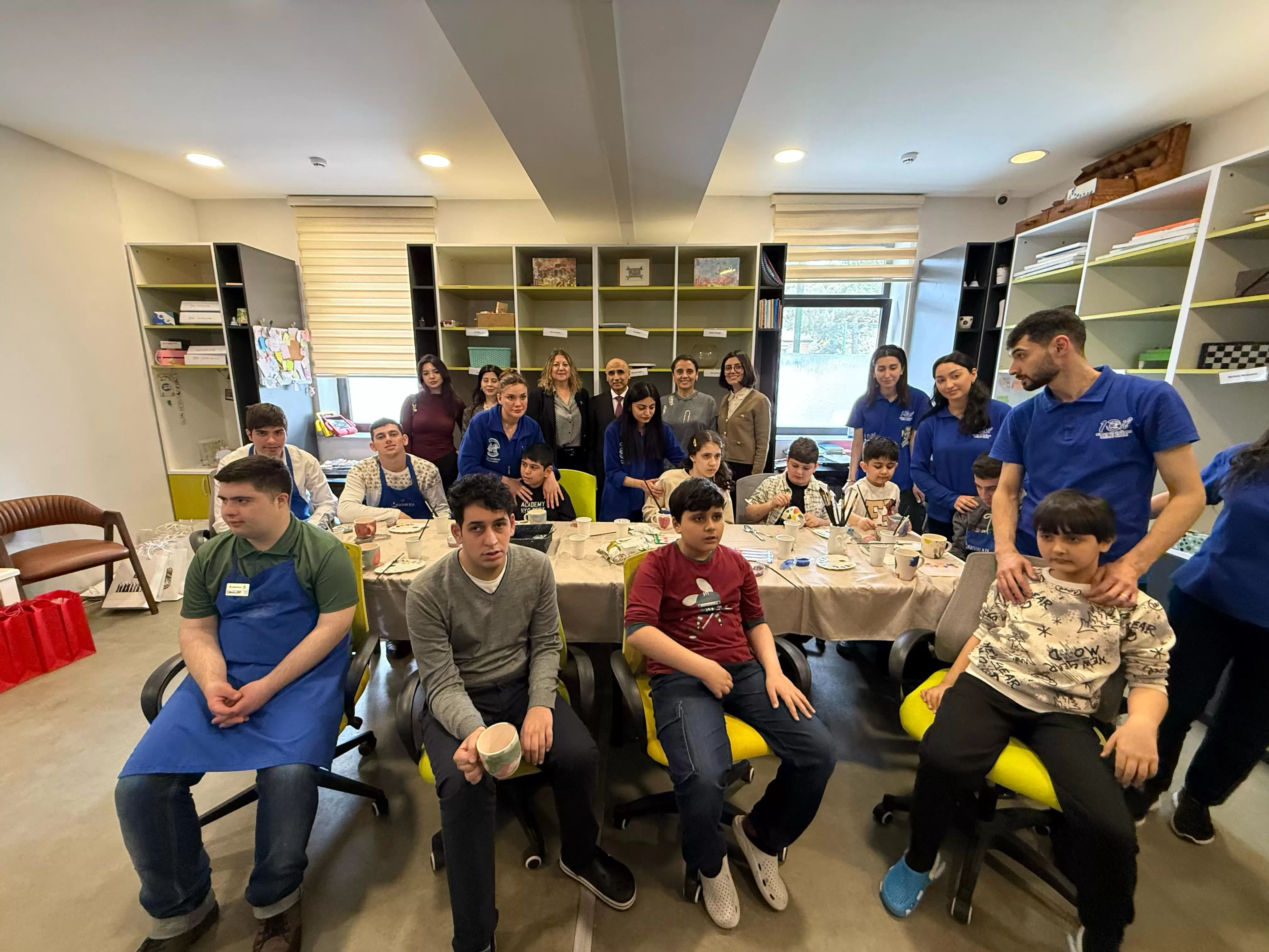 "Air Arabia" və BƏƏ Səfirliyi autizmli uşaqları ziyarət edib - FOTO