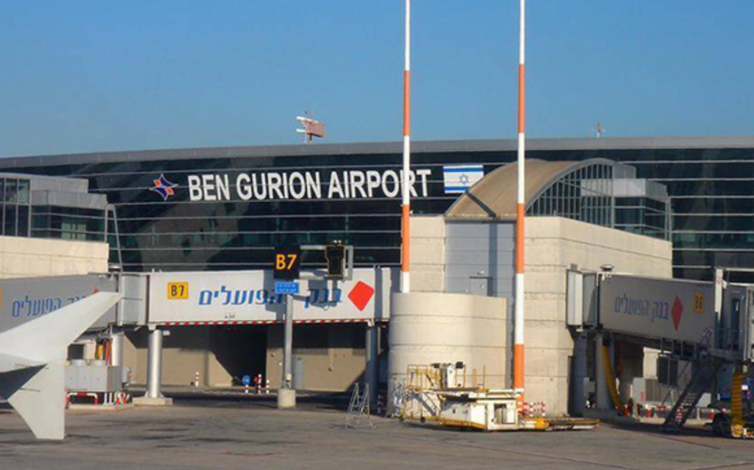 Husilər Ben-Qurion hava limanına zərbə endirib