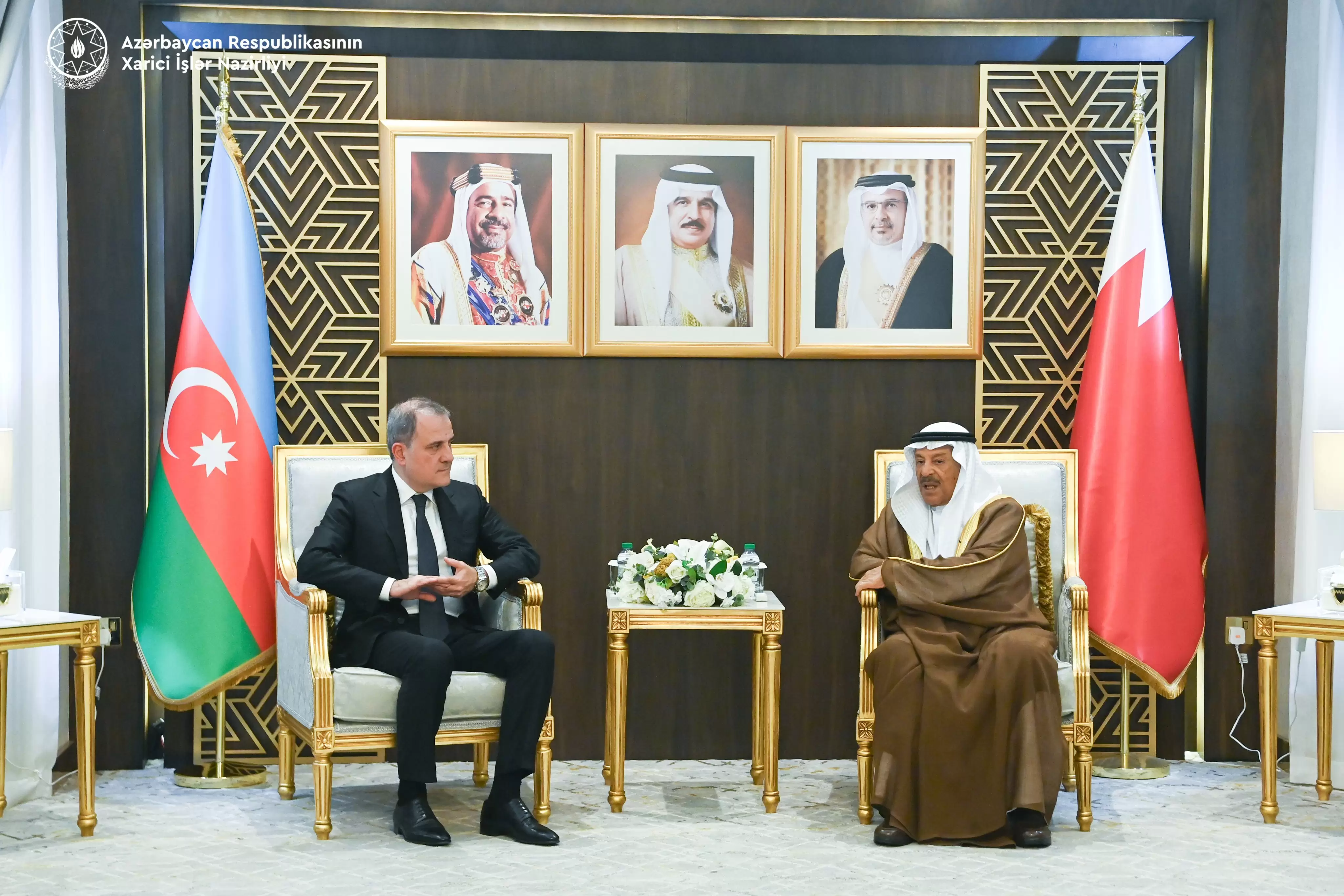 Ceyhun Bayramov Bəhreynin Şura sədri Əli bin Saleh Əl Salehlə görüşüb - YENİLƏNİB