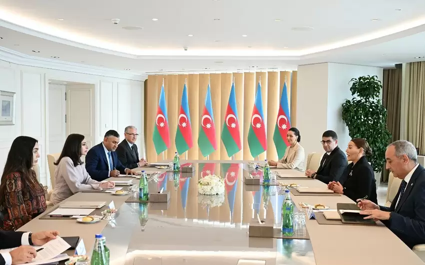 Mehriban Əliyeva Mərakeş Şahzadəsi ilə görüşüb