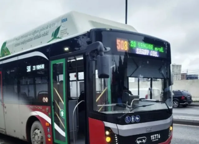 508 və 521 nömrəli marşrutların hərəkəti dəyişdirilir