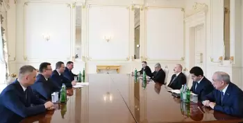 Prezident İlham Əliyev Belarusun Baş nazirini qəbul edib