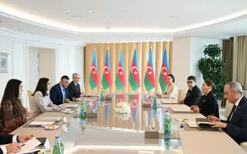 Mehriban Əliyeva Mərakeş Şahzadəsi ilə görüşüb