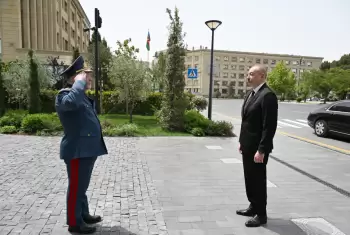 Prezident İlham Əliyev Dövlət Gömrük Komitəsinin yeni inzibati binasının açılışında iştirak edib